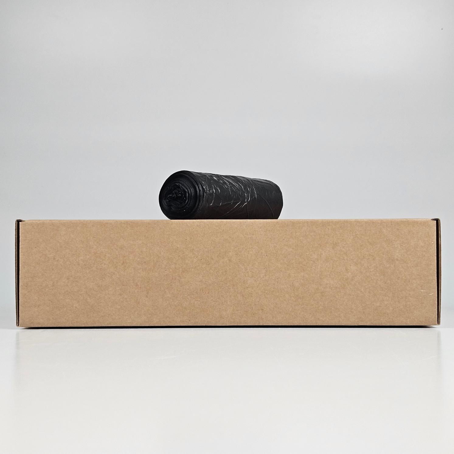 zwarte vuilniszakken 20 liter | hdpe | t10 | 50×55 cm – 500 zakken 500 zakken