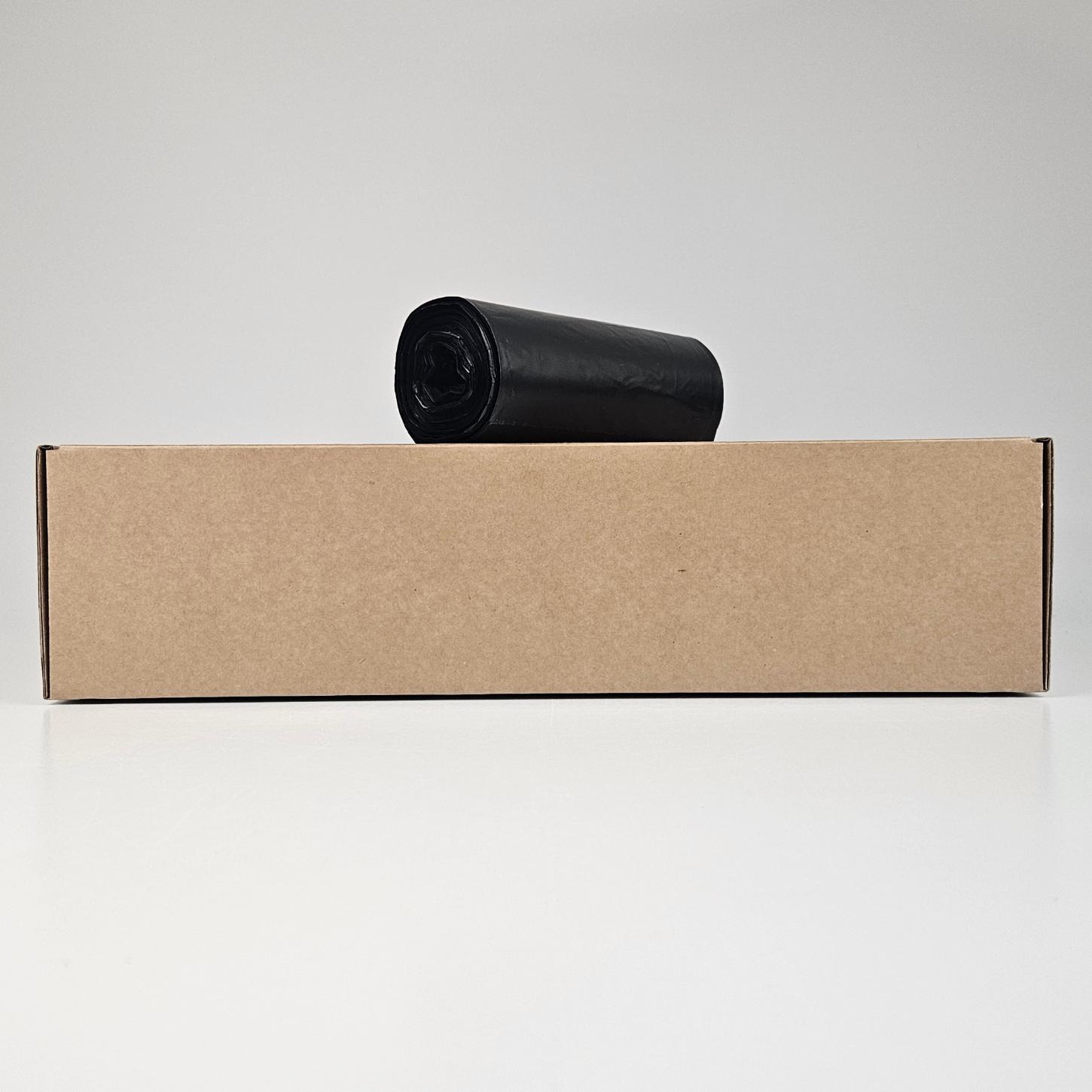 transparante vuilniszakken 35 liter | hdpe | 14 my | 55×69 cm – 200 zakken