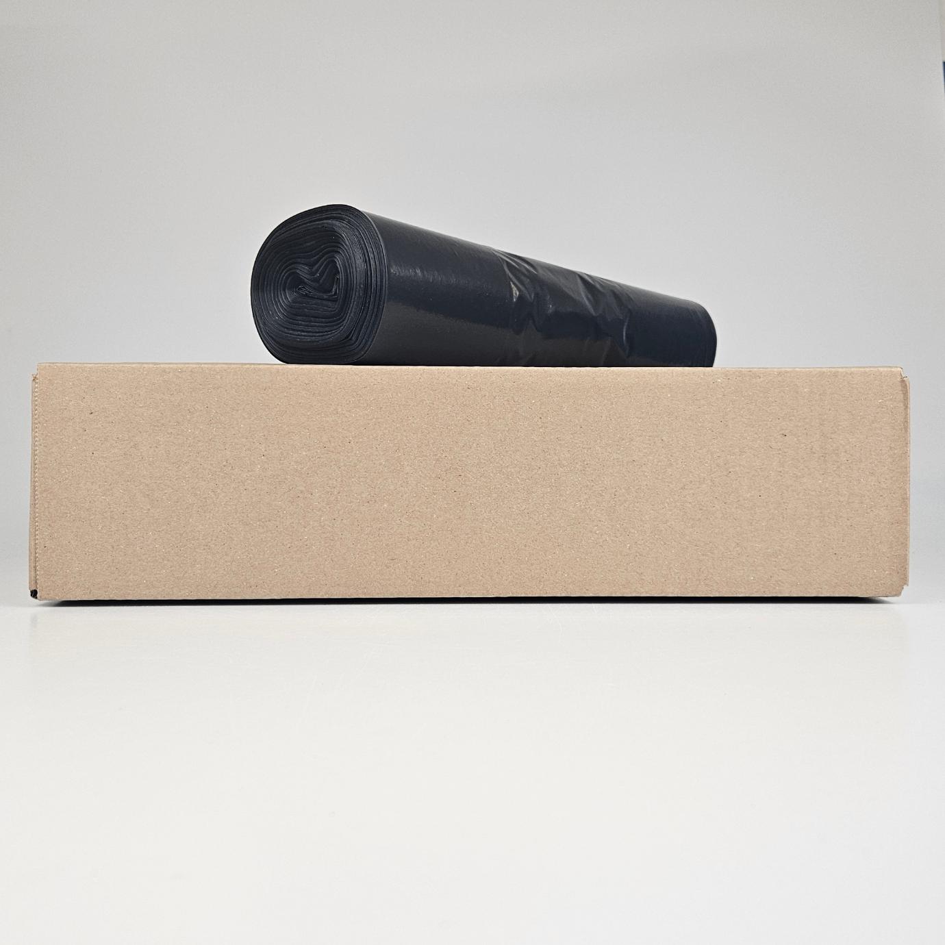 transparante vuilniszakken 70 liter | hdpe | 20 my | 57×100 cm – 100 zakken
