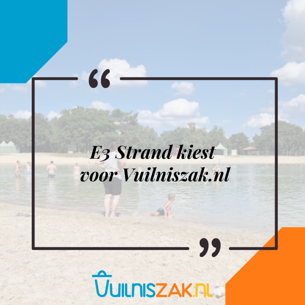 e3 strand vuilniszak