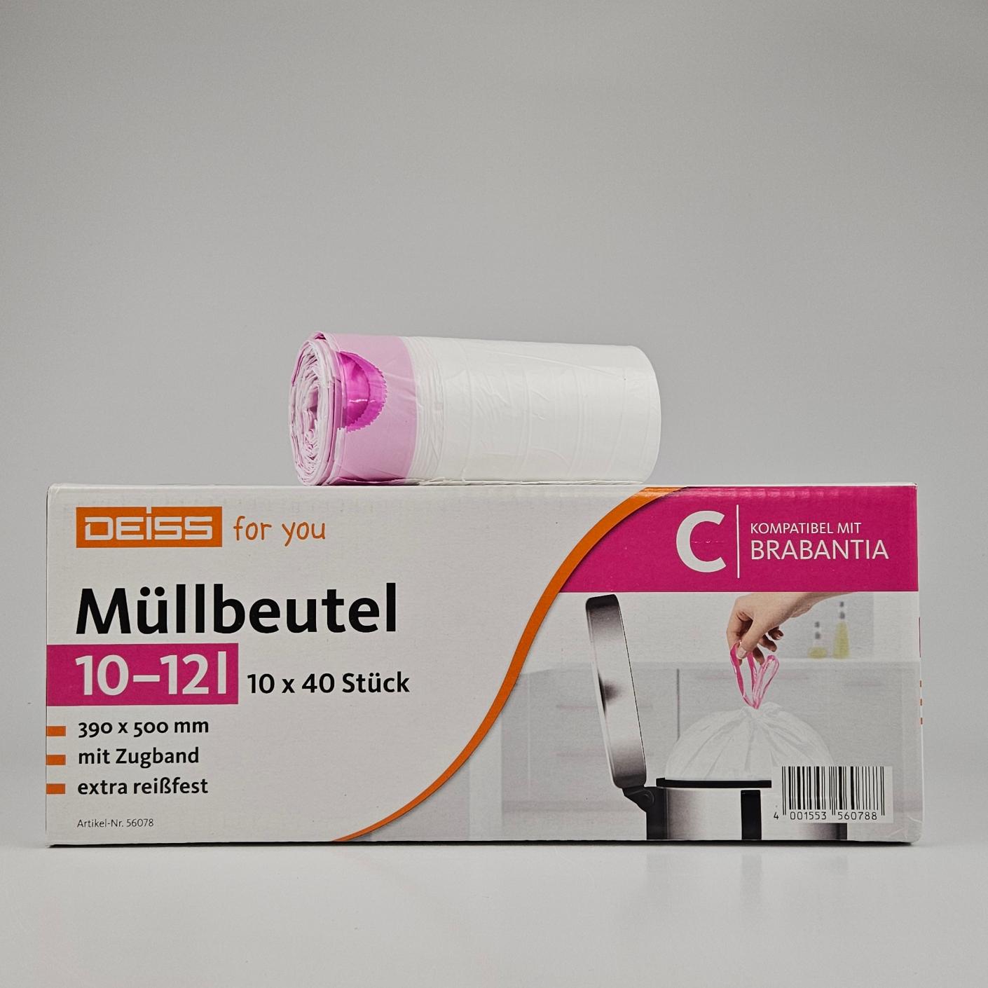 39 50 wit trekband vuilniszak brabantia c 5