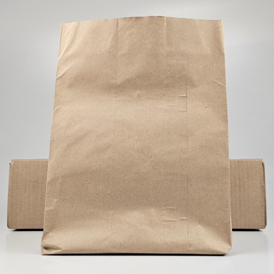 papieren vuilniszakken 10 liter | 70 gr/m² | 36x35 cm – 50 zakken proefzak