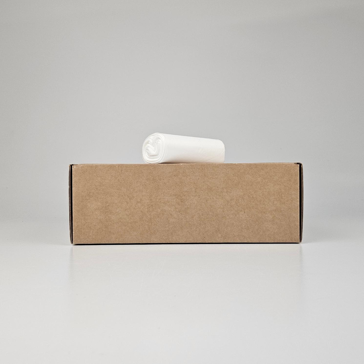 witte vuilniszakken 5 liter | ldpe | 13 my | 36x44 cm – 400 zakken