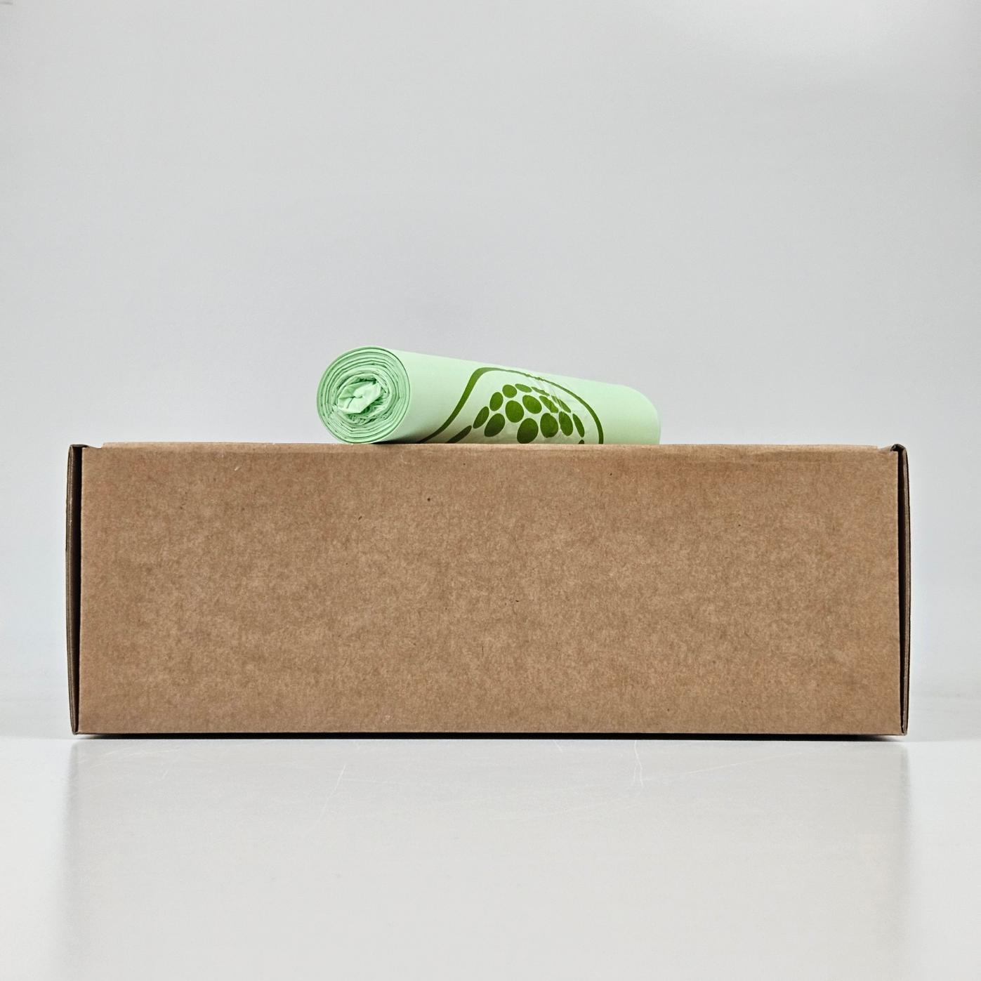 biologisch afbreekbare vuilniszakken 30 liter | t20 | 50×60 cm – 100 zakken 100 zakken