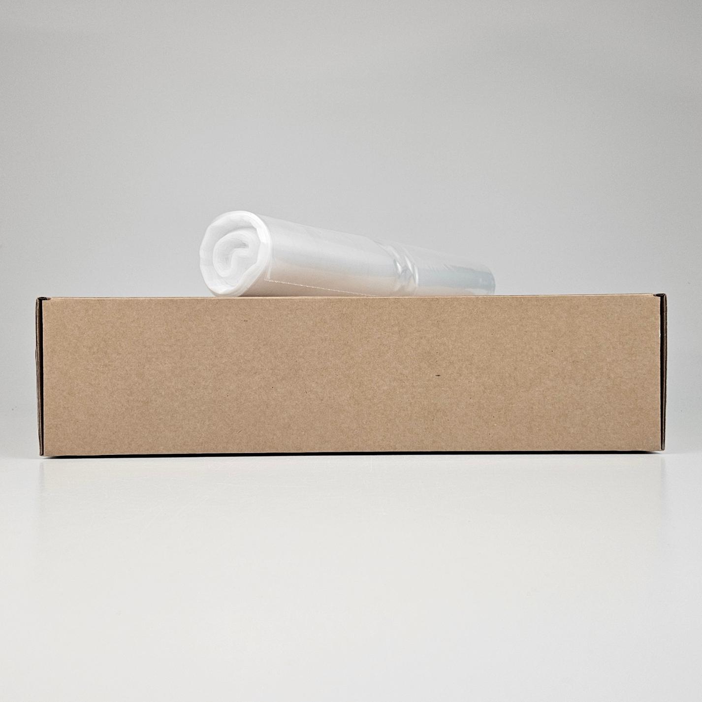 transparante vuilniszakken 35 liter | ldpe | t25 | 60×60 cm – 200 zakken