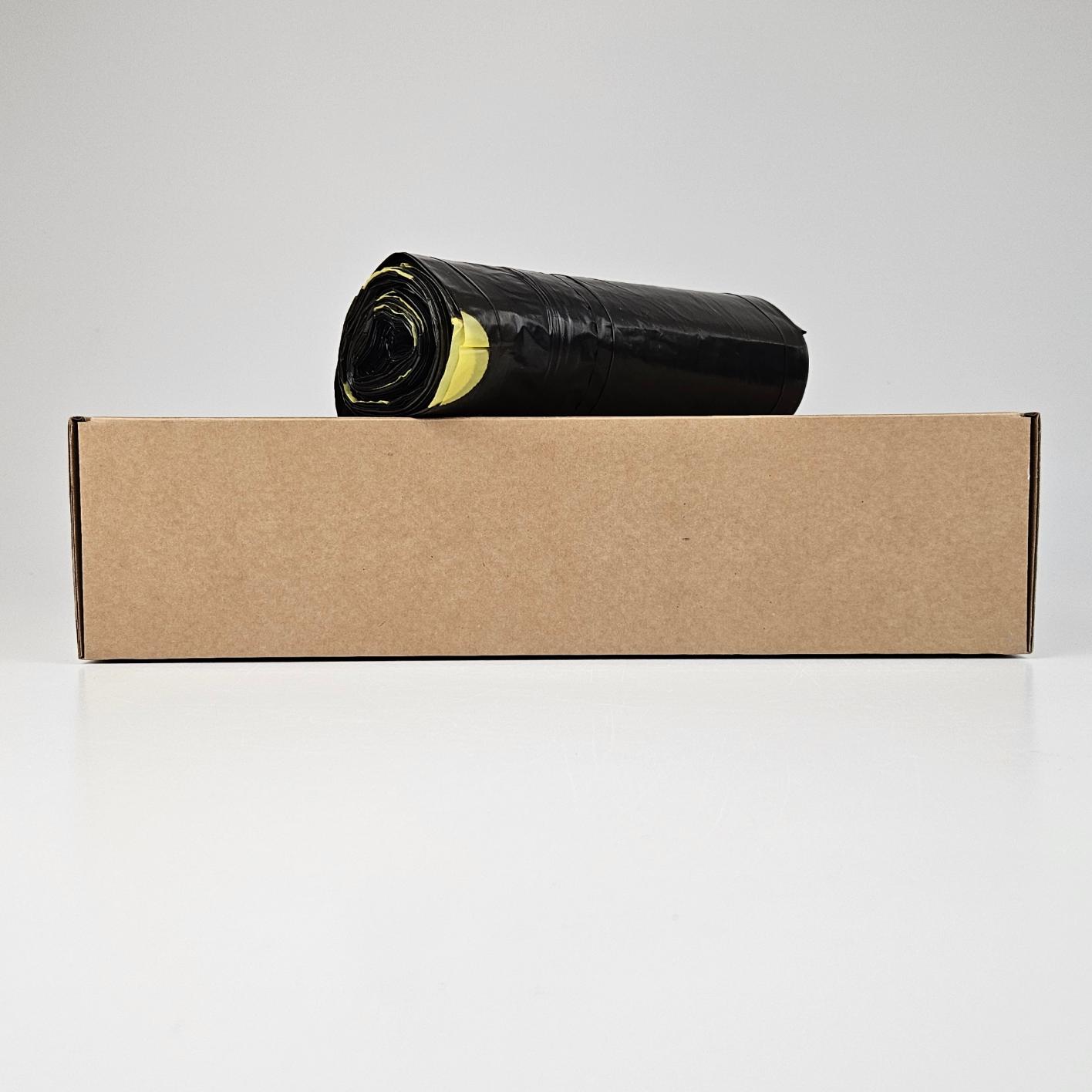 transparante vuilniszakken 35 liter | ldpe | t25 | 60×60 cm – 200 zakken