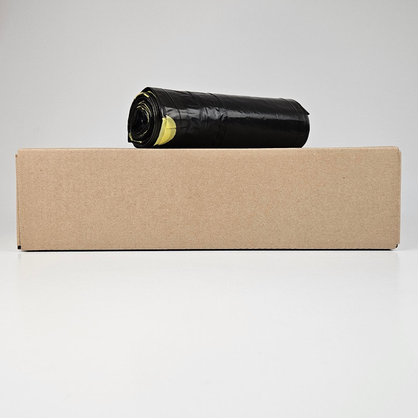 transparante vuilniszakken 35 liter | ldpe | t25 | 60×60 cm – 200 zakken