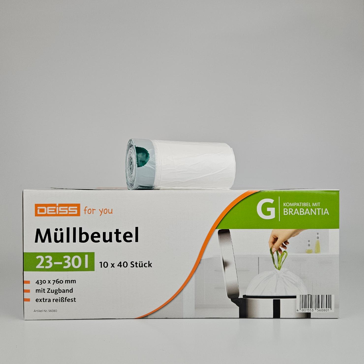 43 76 wit trekband vuilniszak brabantia g 3