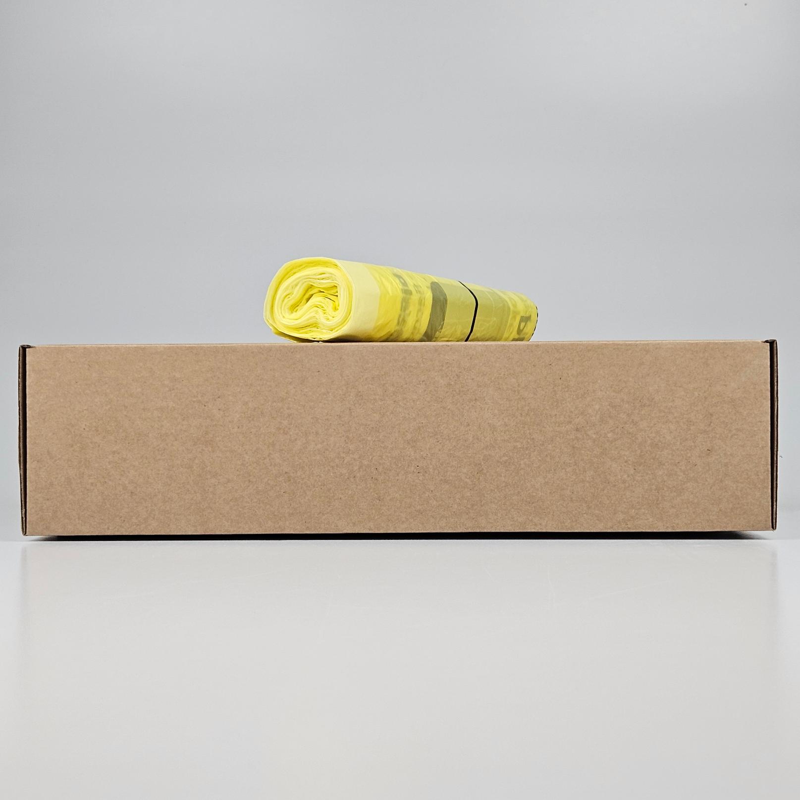 pmd vuilniszakken 60 liter | trekband | mdpe | 16 my | 61×80 cm – 100 zakken