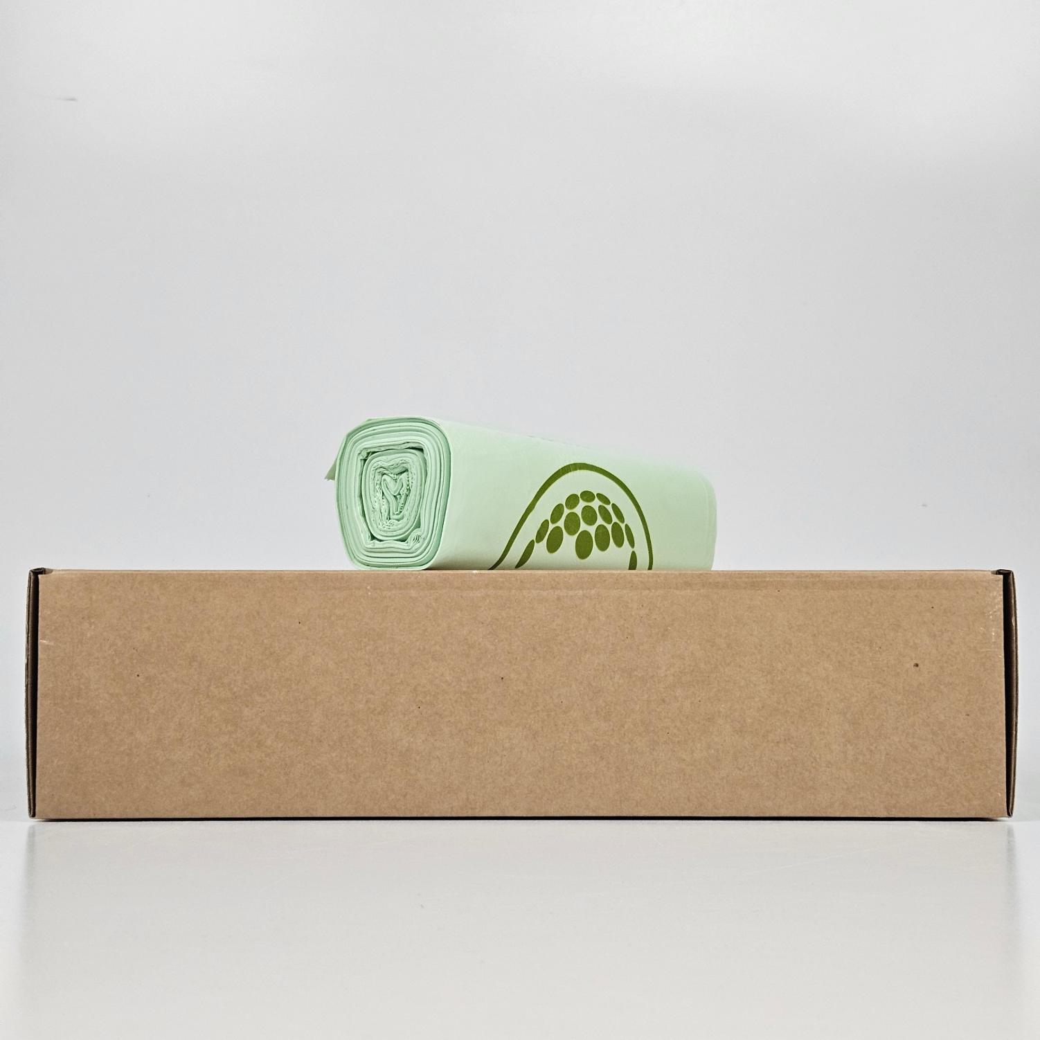 biologisch afbreekbare vuilniszakken 140 liter | t20 | 87×130 cm – 36 zakken