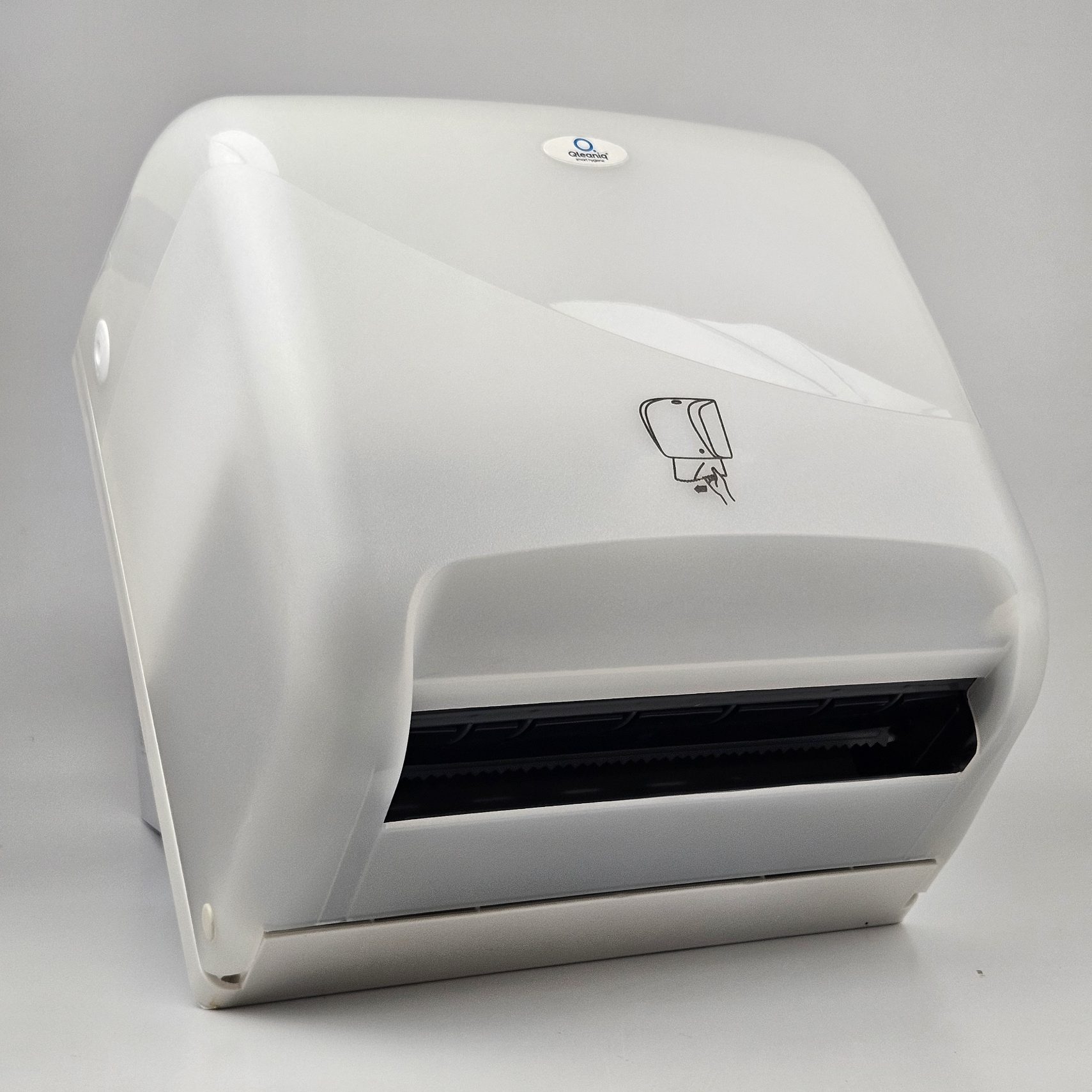 handdoekdispenser pearl white tear & go 8 zakken