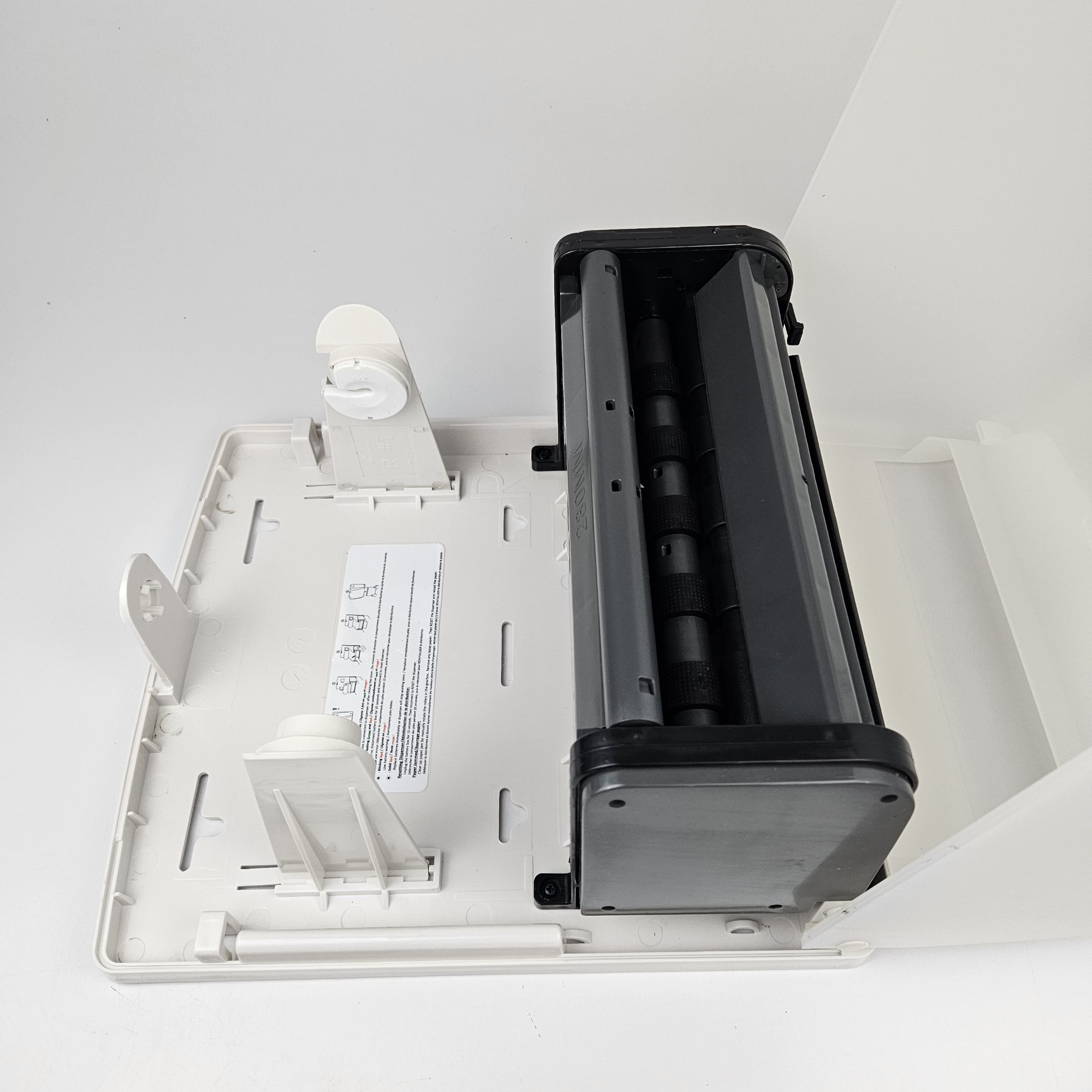 handdoekdispenser pearl white tear & go 8 zakken