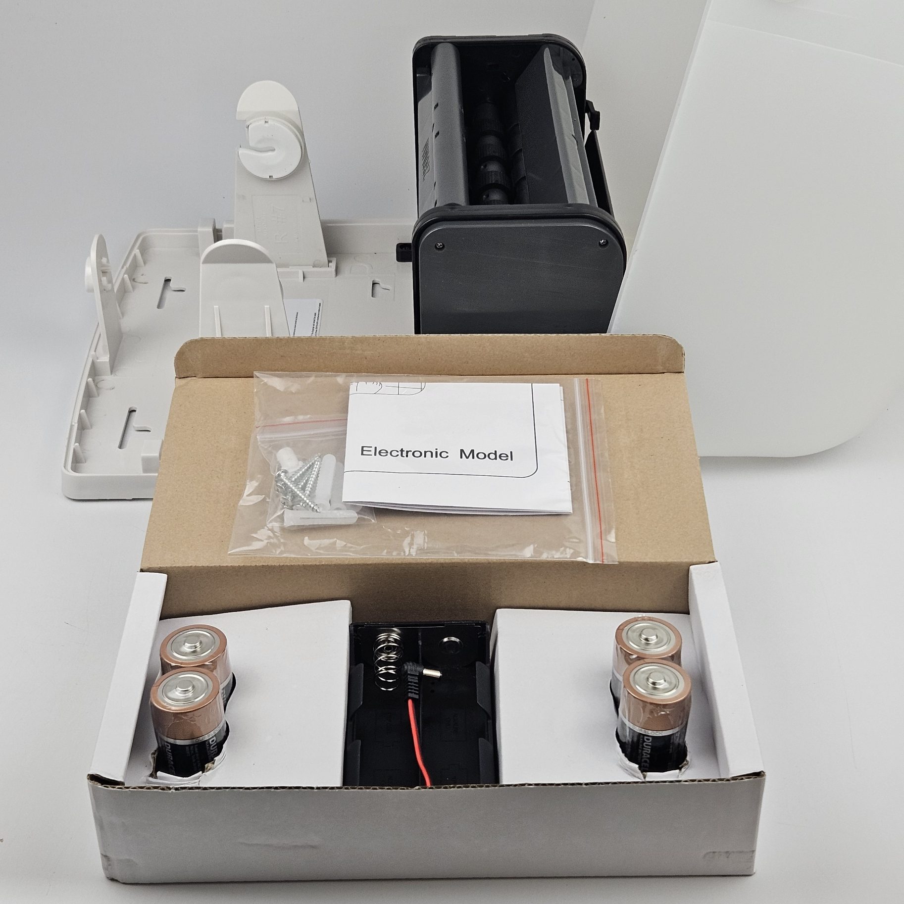 handdoekdispenser pearl white tear & go 8 zakken