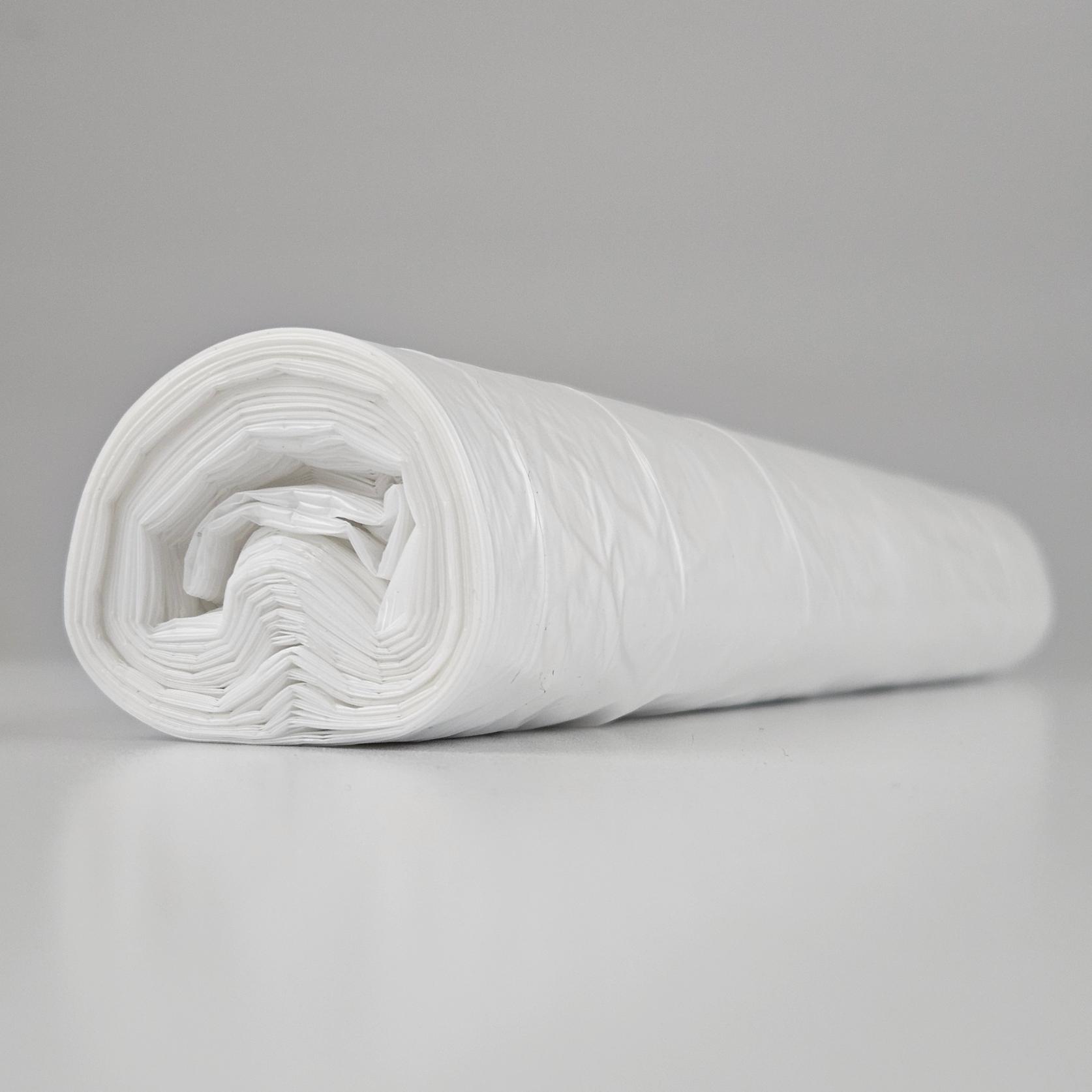 transparante vuilniszakken 35 50 liter | ldpe | t25 | 80x65 cm – 100 zakken