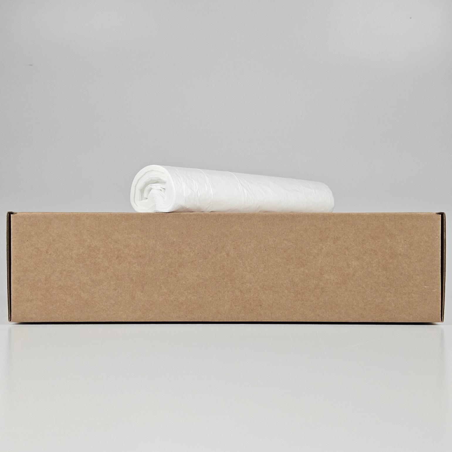 transparante vuilniszakken 35 50 liter | ldpe | t25 | 80x65 cm – 100 zakken