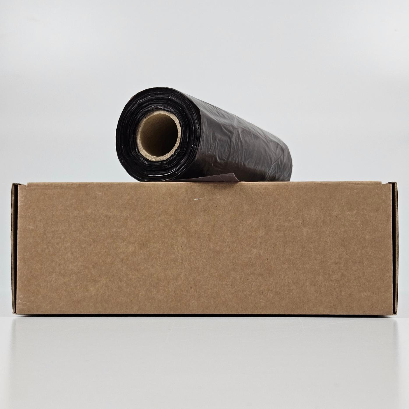 bruine hondenpoepzakjes | hdpe | 20×43 cm – 400 zakken