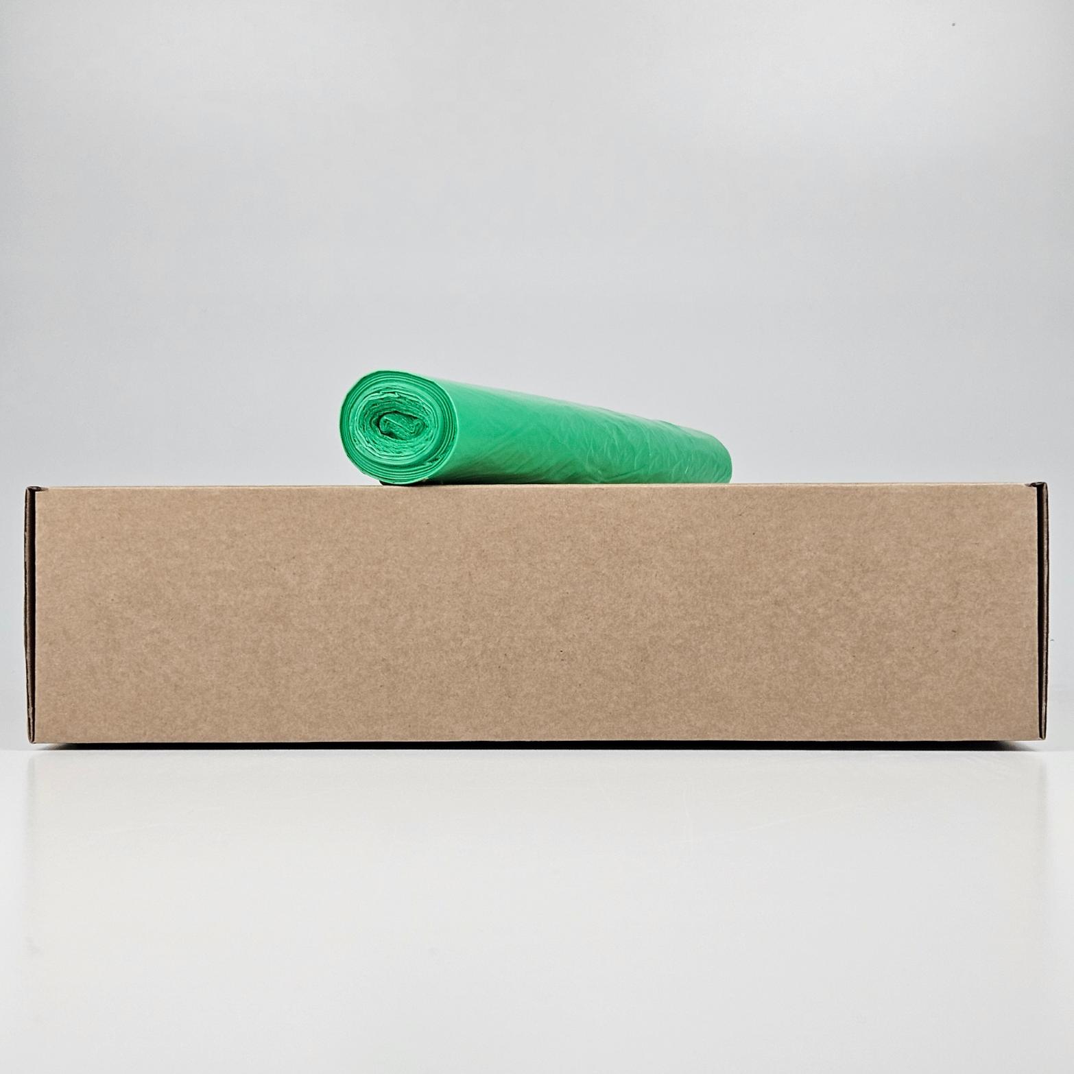 groene vuilniszakken 70 liter | hdpe | t23 | 58×100 cm – 100 zakken