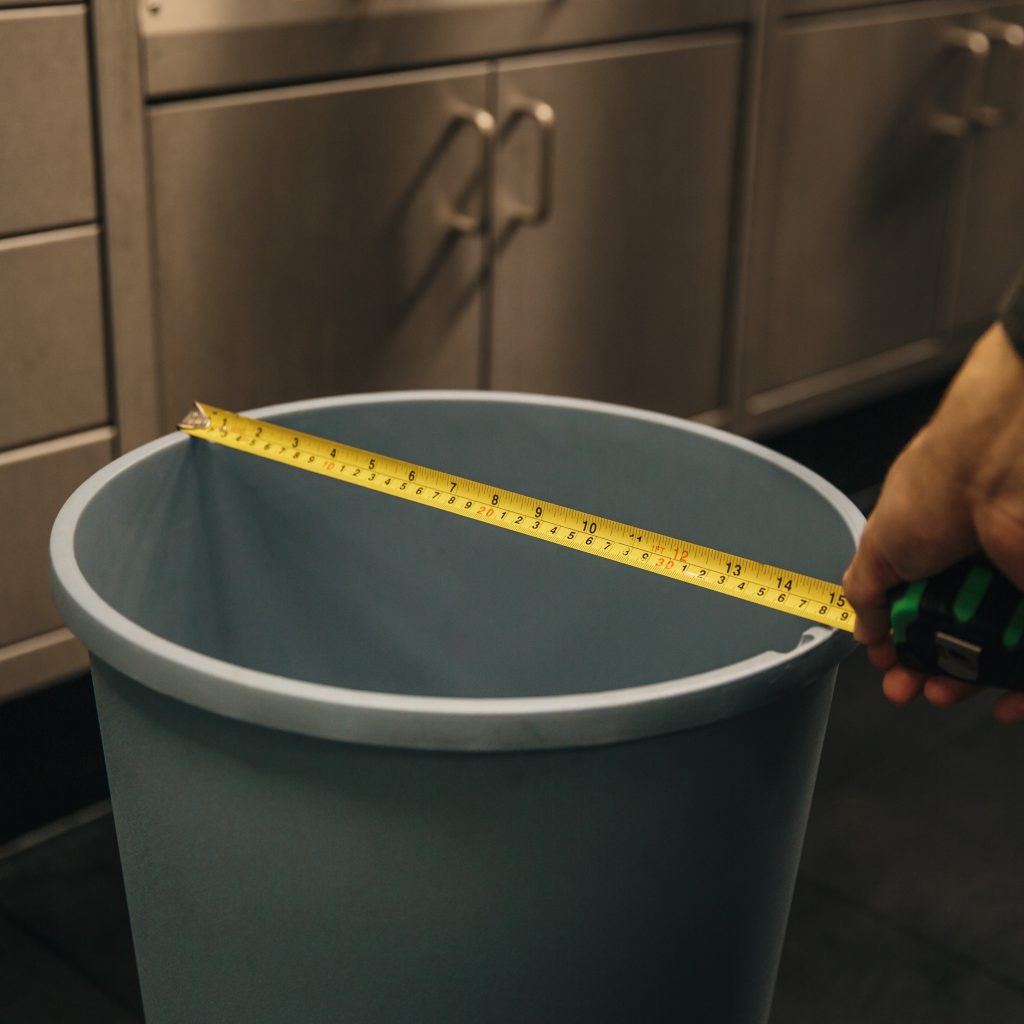 vierkante foto bak opmeten