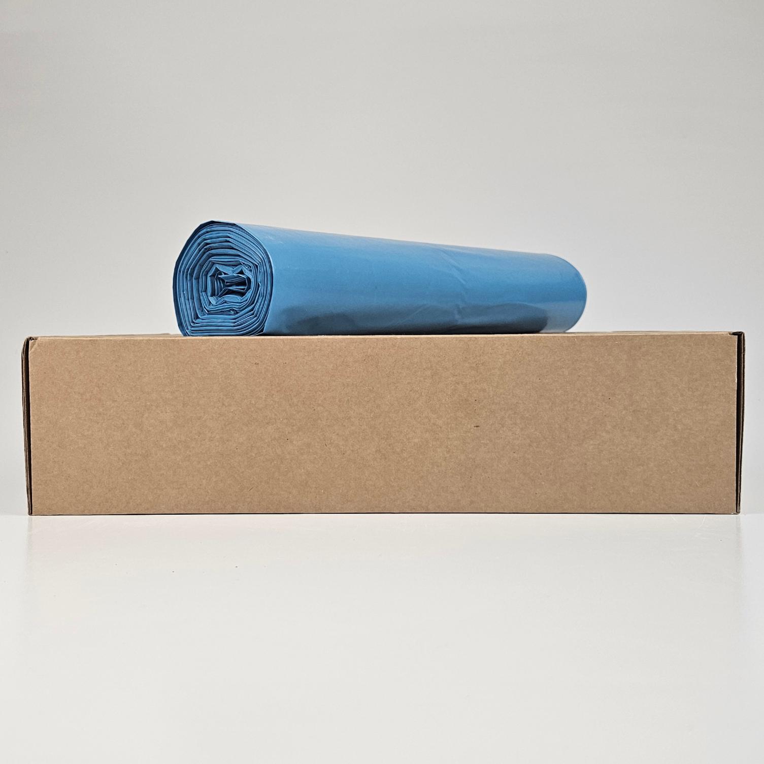 blauwe vuilniszakken 120 liter | ldpe | t60 | 70×110 cm – 80 zakken 50 zakken