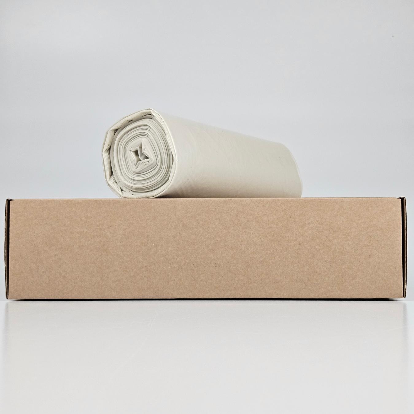 transparante vuilniszakken 80 liter | ldpe | t50 | 70×90 cm – 100 zakken